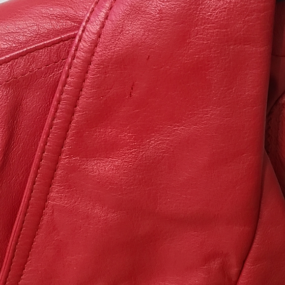 * Vintage 80s Wilson's Leather Jacket - Picture 6 of 7